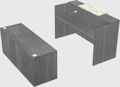 Modular reception desk