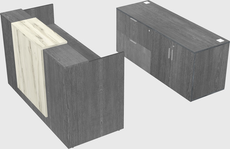 Modular reception desk