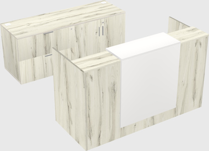 Modular reception desk