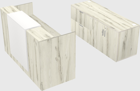 Modular reception desk
