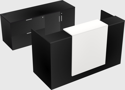 Modular reception desk