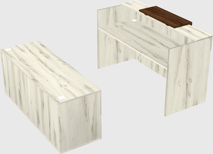 Modular reception desk