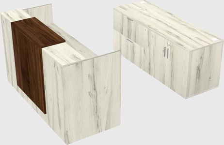 Modular reception desk