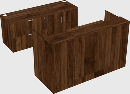 Modular reception desk