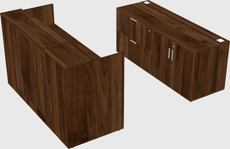Modular reception desk