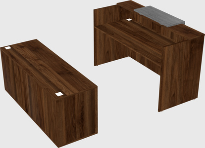 Modular reception desk