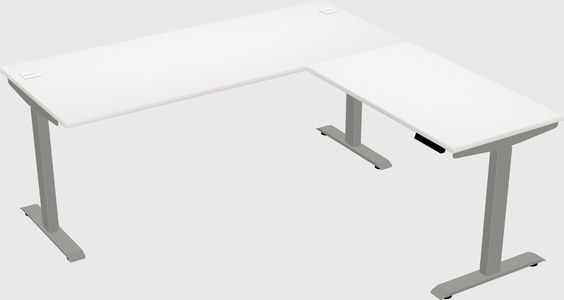 Height-adjustable desk - commercial grade