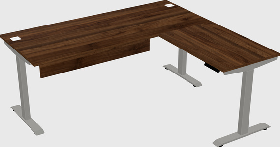 Height-adjustable desk - commercial grade