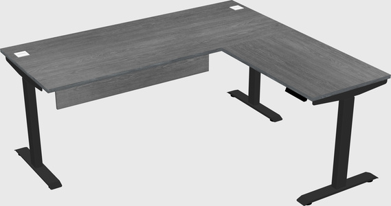 Height-adjustable desk - commercial grade