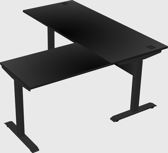 Height-adjustable desk - commercial grade