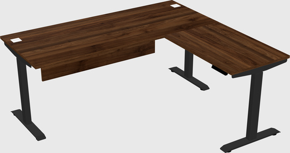 Height-adjustable desk - commercial grade
