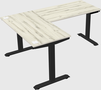 Height-adjustable desk - commercial grade