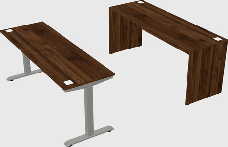 Height-adjustable desk - commercial grade