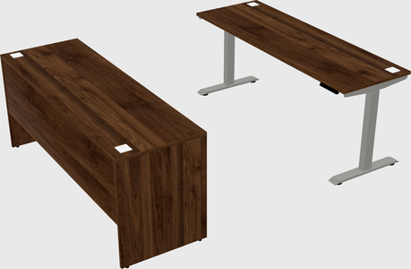 Height-adjustable desk - commercial grade