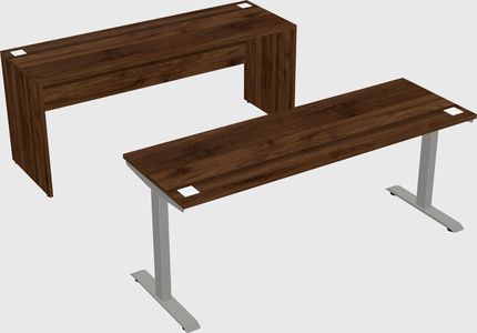Height-adjustable desk - commercial grade