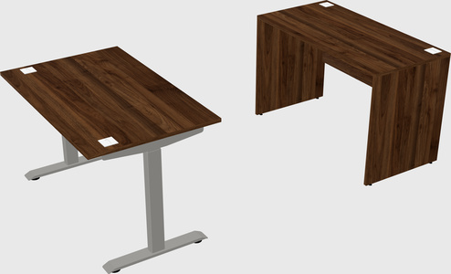 Height-adjustable desk - commercial grade