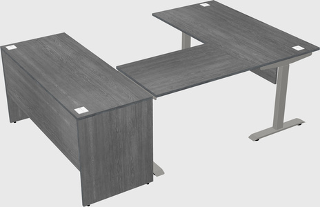 Height-adjustable desk - commercial grade