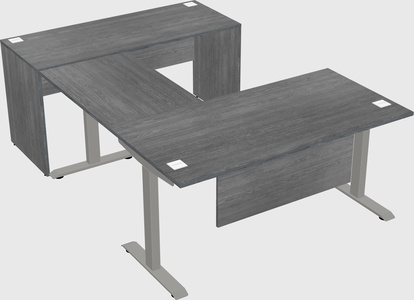 Height-adjustable desk - commercial grade