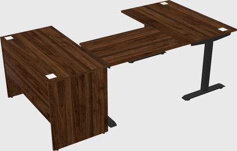 Height-adjustable desk - commercial grade