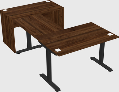 Height-adjustable desk - commercial grade