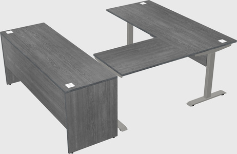 Height-adjustable desk - commercial grade