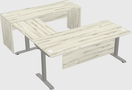 Height-adjustable desk - commercial grade