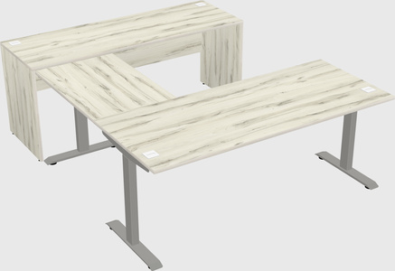 Height-adjustable desk - commercial grade