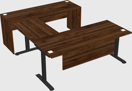 Height-adjustable desk - commercial grade