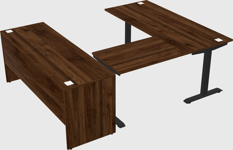 Height-adjustable desk - commercial grade