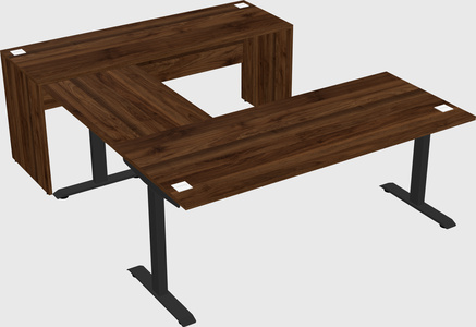 Height-adjustable desk - commercial grade