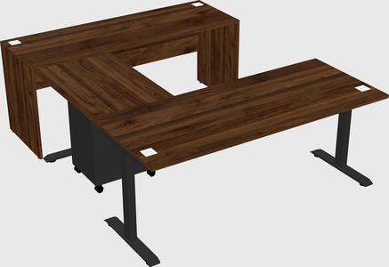 Height-adjustable desk - commercial grade
