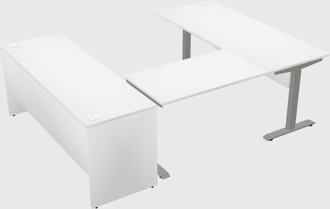 Height-adjustable desk - commercial grade
