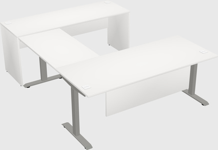 Height-adjustable desk - commercial grade