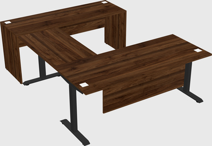 Height-adjustable desk - commercial grade