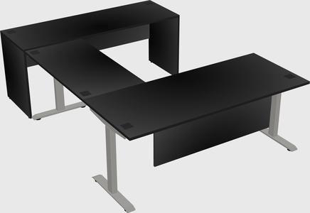 Height-adjustable desk - commercial grade