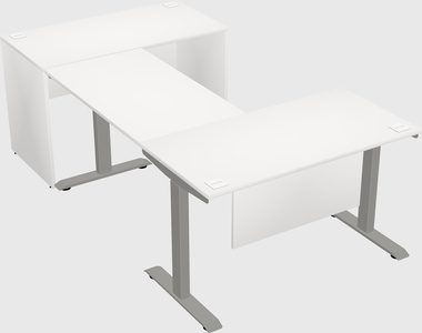Height-adjustable desk - commercial grade