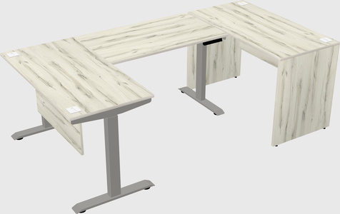 Height-adjustable desk - commercial grade