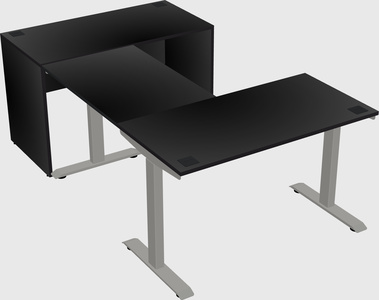 Height-adjustable desk - commercial grade