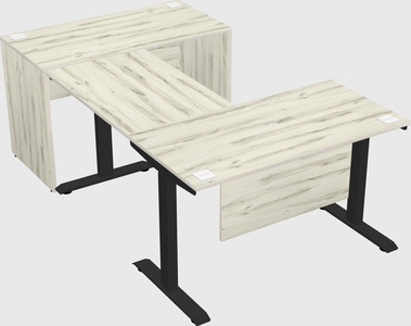 Height-adjustable desk - commercial grade