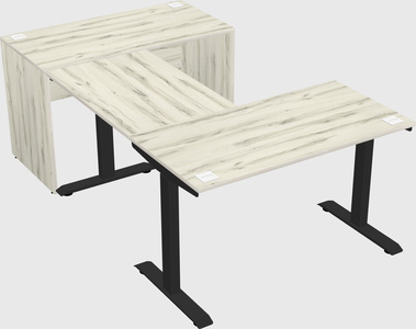 Height-adjustable desk - commercial grade