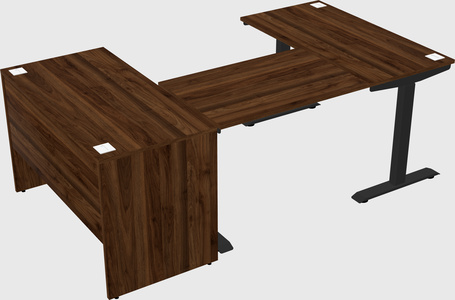 Height-adjustable desk - commercial grade