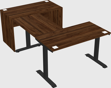 Height-adjustable desk - commercial grade