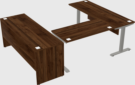 Height-adjustable desk - commercial grade