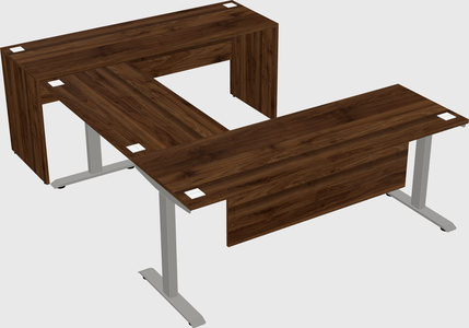 Height-adjustable desk - commercial grade