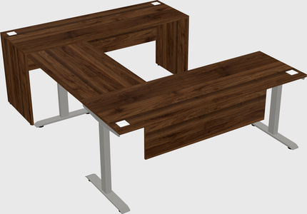 Height-adjustable desk - commercial grade