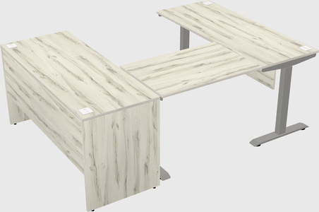 Height-adjustable desk - commercial grade
