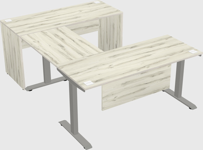 Height-adjustable desk - commercial grade