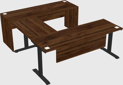 Height-adjustable desk - commercial grade