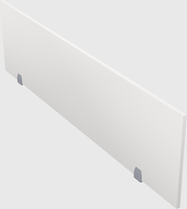 Desk privacy panel