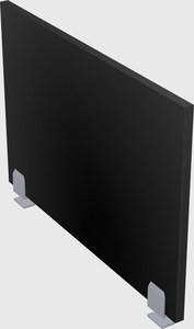 Desk privacy panel